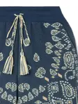 Шорты с узором пейсли Alanui, синий - фото 5