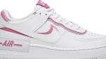 Кроссовки Nike Wmns Air Force 1 Shadow 'White Magic Flamingo', белый - фото 3