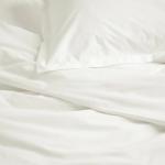 Комплект постельного белья Ikea Hampflockel, 3 предмета, 200x230/50x80 см, белый - фото 4