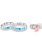 SOFTDORA Серебряное парное кольцо S925 Unisex - фото 3