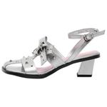 Сандалии женские Sugarsu, серебряный - фото