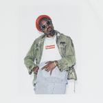 Футболка Supreme André 3000 Tee 'White' - фото 4