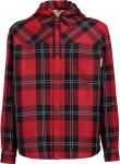 Рубашка Marni Plaid Overshirt 'Lacquer', красный - фото