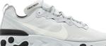 Кроссовки Nike React Element 55 'Pure Platinum Thunder Grey', белый - фото 3