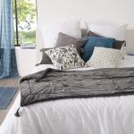 Плед 80/180 см Atmosphera, серый - фото 5