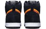 Кроссовки sb dunk высокие Nike, черный - фото 3