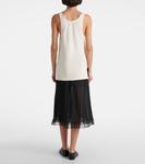 Майка с логотипом Maison Margiela, белый - фото 3