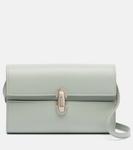 Симметрия 26 кожаная сумка через плечо Savette, Mist - фото