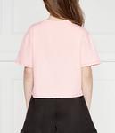 Футболка детская Guess из органического хлопка с принтом, розовый - фото 4