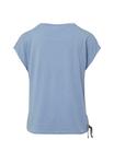 Футболка comma Print T-shirt, Hellblau/Light Blue - фото 3