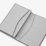 Чехол для визитных карточек Valextra, цвет Stone Gray - фото 3