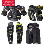 CCM Комплект хоккейной защиты Tacks AS 580: нагрудник, налокотники, наколенники, шорты, размер S - фото