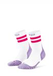 Носки CEP RUN EVERYDAY MID CUT, Lilac/Neon Pink/Purple - фото 4