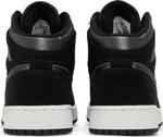 Кроссовки Air Jordan 1 Mid SE GS Black Anthracite, черный - фото 6