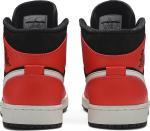 Кроссовки Air Jordan 1 Retro Mid Infrared 23, красный - фото 6