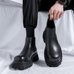 Ботинки Челси мужские черный Gzz - фото 11