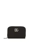 Кошелек с логотипом DG DOLCE & GABBANA, черный - фото