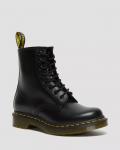 Женские ботинки Dr. Martens 1490 с контрастной строчкой, черные - фото