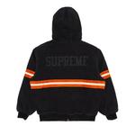 Куртка Supreme Reflective Stripe Hooded Work Jacket, черный - фото 2
