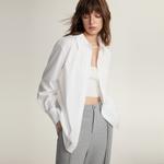 ELLE Рубашка Women's White Lapel Moderate - фото 5