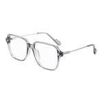 PARMU Квадратные очки в оправе TR90 унисекс, Transparent Frame - фото 6