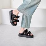 Шлепанцы женские Hla, черный - фото 12