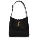 Сумка через плечо Saint Laurent Le 5 A 7 Supple Hobo Bag, черный - фото