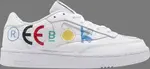 Кроссовки blackeyepatch x club c 85 'white' Reebok, белый - фото 2