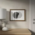 Рамка Ikea Rodalm Walnut Pattern, 30х40 см, коричневый - фото 2