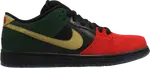Кроссовки Nike Dunk Low Pro SB 'BHM', красный - фото 2