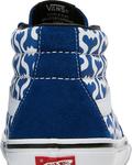 Кеды Vans Supreme x Grosso Mid Monogram S - Royal, синий - фото 7