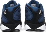 Кроссовки Air Jordan 13 Retro Low Brave Blue 2017, синий - фото 6