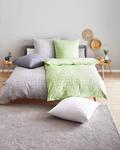 Двустороннее Постельное белье мила сатин Bio:Vio, зеленый - фото 2