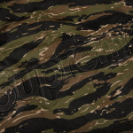 Парка Supreme Hooded Facemask Parka Tigerstripe Camo, зеленый - фото 3