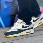 Кроссовки Nike Air Max 1, черный/серый - фото 2
