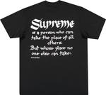 Футболка Supreme Person Tee 'Black', черный - фото 3