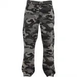Джинсы Urban Classics Laser Camo Printed, серый - фото 3