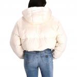 Пуховая куртка с капюшоном Armani Exchange, бежевый - фото 5