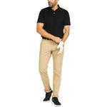 DECATHLON Мужская черная поло - фото