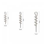 Набор спиннеров Каре новый CAPERLAN, красочный - фото 5