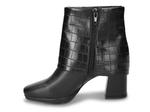 Ботинки Easy Street Sutton Bootie, Black Croc Print - фото 3