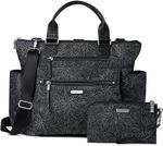 Рюкзак-трансформер Baggallini 3-в-1 с ремешком для телефона RFID Midnight Blossom, черный - фото