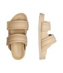 Тапочки кожаные Patrizia Pepe, бежевый - фото 4