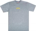 Футболка Supreme Fronts Tee 'Heather Grey', серый - фото