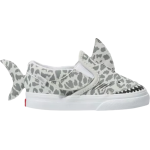 Кеды Vans Slip-On 5 Toddler Leopard Shark, серый - фото