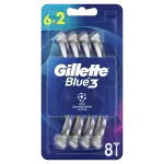 Gillette Blue 3 Football мужские бритвы, 6+2 шт/1 упаковка - фото