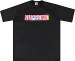 Футболка Supreme All Over Tee 'Black', черный - фото