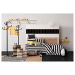 Комплект постельного белья Ikea Slanhostmal, 3 предмета, 240х220/50x60 см, черный/белый - фото 6