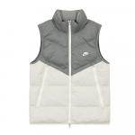 Жилет Nike Windproof Warm Stand Collar Down, серый - фото