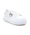 Кожаные кроссовки yoko Pinko, белый - фото